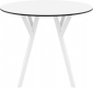 Стол пластиковый Siesta Contract Max Table Ø90 пластик, HPL белый Фото 7