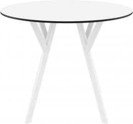 Стол пластиковый Max Table Ø90, белый, Ø900х740 мм