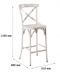 Стул металлический барный-thumbs-Фото3