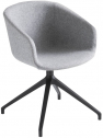Кресло офисное с обивкой Gaber Basket U алюминий, pu-flex, ткань Фото 1
