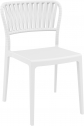 Стул пластиковый Siesta Contract Portofino стеклопластик, полипропилен белый Фото 1