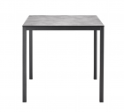 Стол ламинированный обеденный Scab Design Mirto сталь, компакт-ламинат HPL антрацит, цементный Фото 3