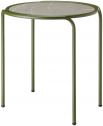 Столик кофейный металлический Scab Design Dress Code сталь, HPL оливковый, камень Фото 1