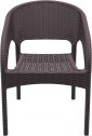 Комплект пластиковой мебели Siesta Contract Miami Panama стеклопластик коричневый Фото 6