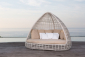 Лаунж-диван плетеный Skyline Design Shade алюминий, искусственный ротанг, sunbrella белый, бежевый Фото 10