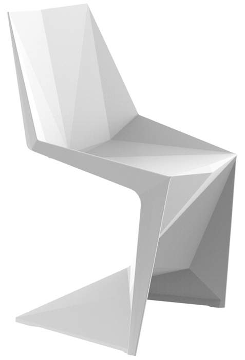 Стул пластиковый Voxel Basic, белый