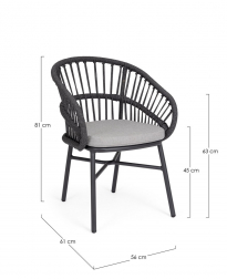 Кресло плетеное с подушкой-thumbs-Фото3