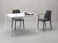 Комплект пластиковых кресел Scab Design Ginevra Set 4 стеклопластик антрацит Фото 4