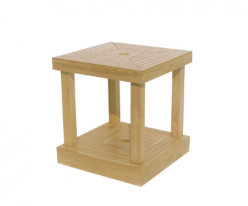 Стол деревянный-база для зонта Giardino Di Legno Base  тик Фото 1