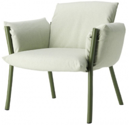 Кресло лаунж металлическое c подушками-thumbs-Фото1