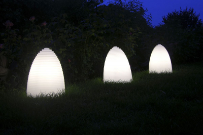 Светильник пластиковый настольный Улей SLIDE Honey Lighting полиэтилен, метакрилат белый Фото 5