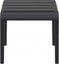 Столик пластиковый журнальный Siesta Contract Paris Side Table стеклопластик черный Фото 5