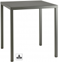 Стол обеденный металлический Scab Design Summer сталь антрацит Фото 1
