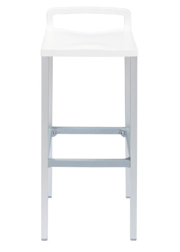 Стул пластиковый барный Ofer H75