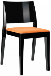 Стул пластиковый с обивкой-thumbs-Фото1