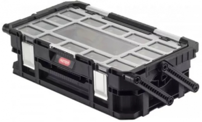 Органайзер для инструментов с ручкой Keter Smart Cantilever Organizer 22 полипропилен черный Фото 3