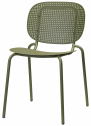 Стул металлический Scab Design Si-Si Dots сталь оливковый Фото 1