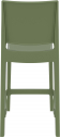 Стул пластиковый полубарный Siesta Contract Maya Bar 65 стеклопластик оливковый Фото 7