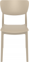 Стул пластиковый Siesta Contract Monna стеклопластик бежевый Фото 6
