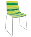 Стул пластиковый Gaber Colorfive S сталь, технополимер Фото 6
