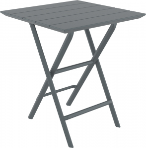Стол пластиковый складной Siesta Contract Helen Folding Table 60 пластик темно-серый Фото 5