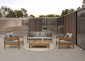 Столик кофейный деревянный Garden Relax Kobo тик Фото 4