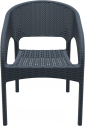 Столик плетеный для шезлонга Siesta Contract GT 1009 стеклопластик антрацит Фото 17