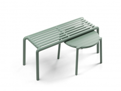 Скамья пластиковая Nardi Doga Bench стеклопластик мятный Фото 4