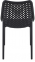 Стул пластиковый Siesta Contract Air стеклопластик черный Фото 14
