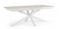 Стол обеденный раздвижной Garden Relax Pascal алюминий, спеченный камень белый Фото 3