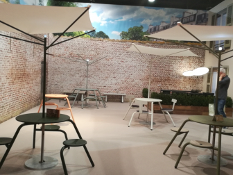 Зонт дизайнерский 2.3х2.35 м Acacia