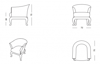 Кресло мягкое плетеное-thumbs-Фото3