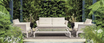 Столик плетеный кофейный Antares