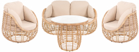 Комплект плетеной мебели Lotus