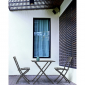 Стул металлический складной Garden Relax Mistral алюминий антрацит Фото 8