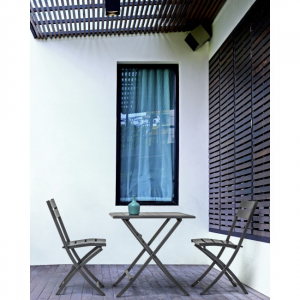 Стул металлический складной Garden Relax Mistral алюминий антрацит Фото 8