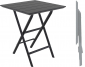 Стол пластиковый складной Siesta Contract Helen Folding Table 60 пластик черный Фото 1