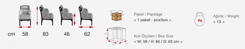 Кресло лаунж деревянное с обивкой Rubino