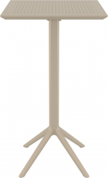 Стол пластиковый барный складной Sky Folding Bar Table 60
