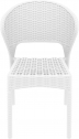 Стул пластиковый плетеный Siesta Contract Daytona стеклопластик белый Фото 9