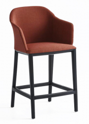 Кресло полубарное с обивкой-thumbs-Фото1