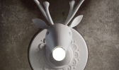 Светильник дизайнерский Karman Marnin Wall Lamp керамика белый Фото 3
