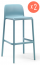 Комплект пластиковых барных стульев Faro Set 2