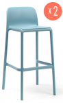 Комплект пластиковых барных стульев Faro Set 2