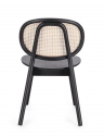 Стул деревянный Garden Relax Adolis вяз, искусственный ротанг черный Фото 5