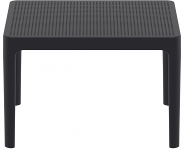Столик пластиковый журнальный Siesta Contract Sky Side Table пластик черный Фото 7