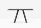 Стол ламинированный PEDRALI Arki-Table Compact сталь, алюминий, компакт-ламинат HPL черный Фото 4
