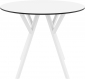 Стол пластиковый Siesta Contract Max Table Ø90 пластик, HPL белый Фото 6
