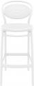 Стул пластиковый барный Siesta Contract Marcel Bar 75 стеклопластик белый Фото 8