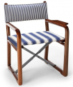 Кресло деревянное складное с обивкой Exteta LPIDC01 сапелли, полиэстер Фото 1